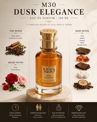 M30 Dusk Elegance EDP Unisex Perfume 100ml